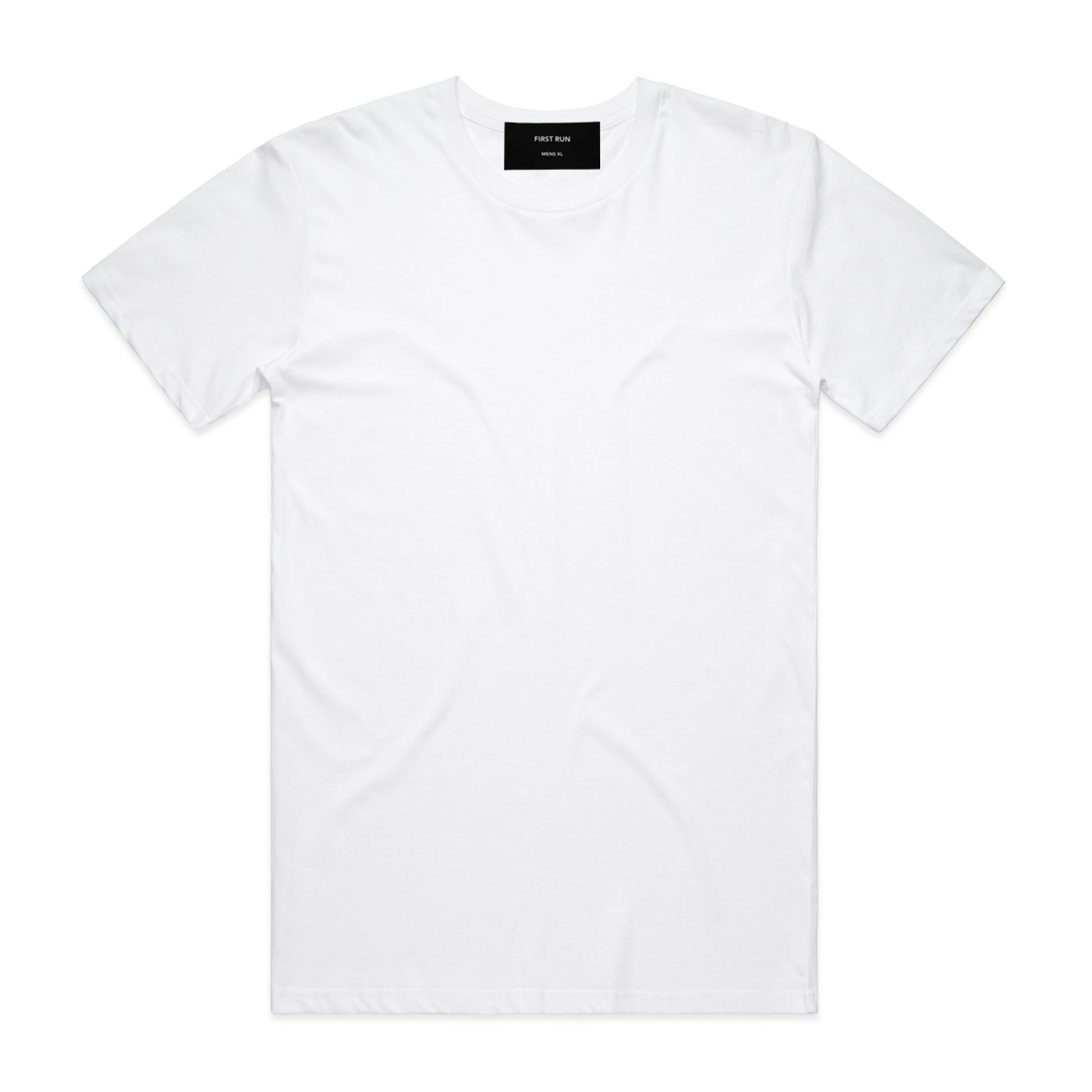 MENS WHITE BASIC TEESHIRT